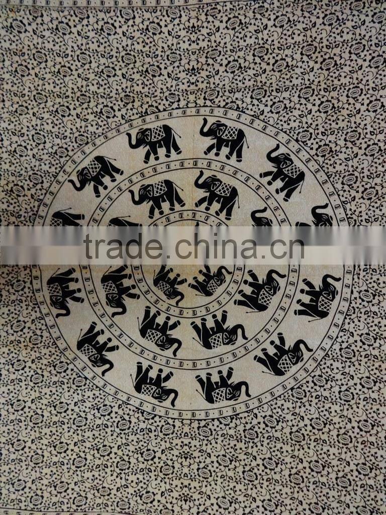 Psychedelic Tapestry Mandala Tapestries