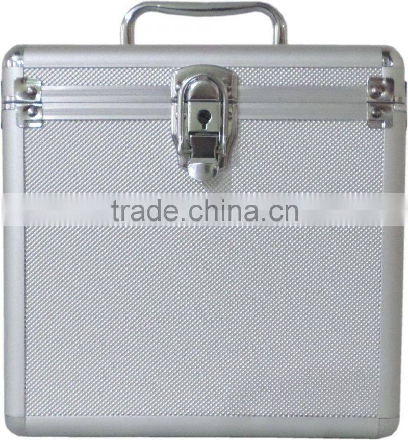 ALUMINUM CARRY STORAGE CASE DJ EQUIPMENT CD DVD PHOTOGROPHY CAMERA MUSIC BOX