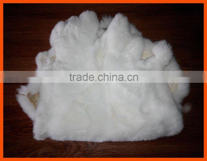 Tanned rex rabbit skin, rex rabbit pelt for garment