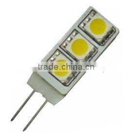 Factory directly CE&RoHS 1years warranty 360 degree g4 led light bulb