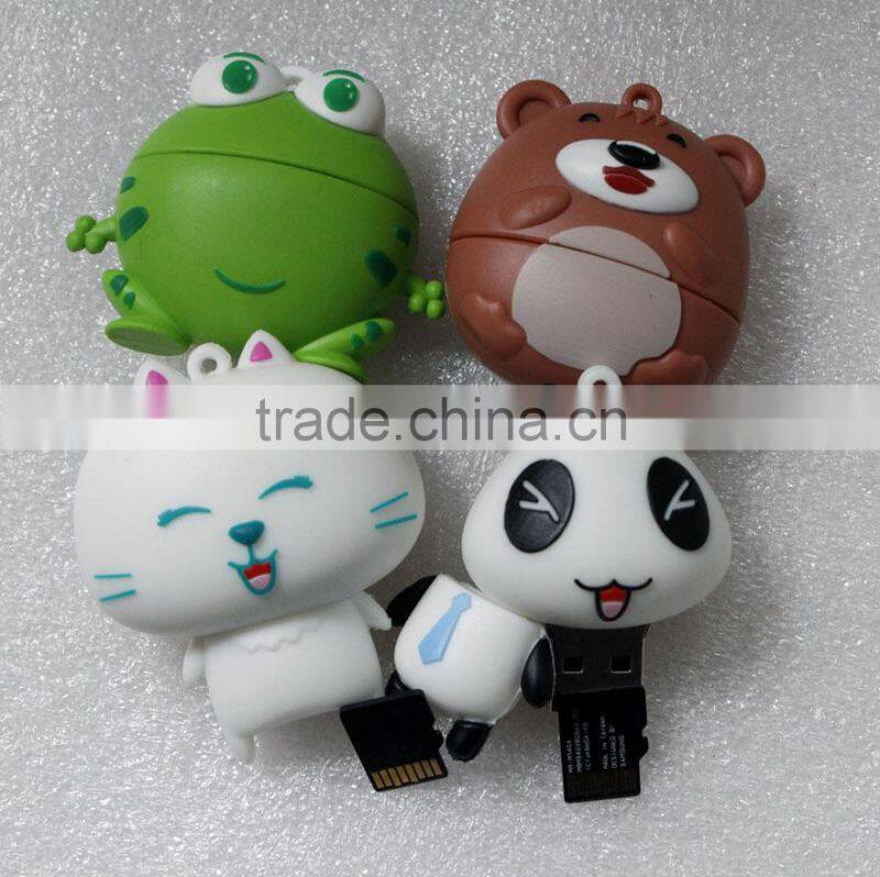 Rubbit shape micro sd card reader driver