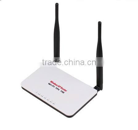 High quality 300mbps double wifi antenna router