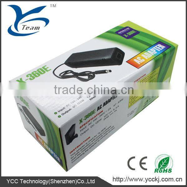 NEW AC Power Adapter for XBOX360 E Slim Game Console-US plug-Black