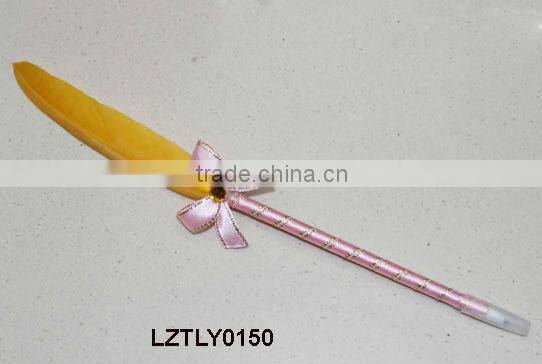 Promotional gifts Goose feather ink pens LZTLY0136