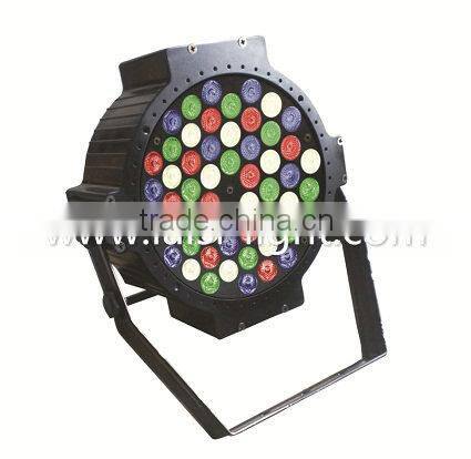 New 54pcs RGBW Led Flat PAR Light 3W LED par light for sales