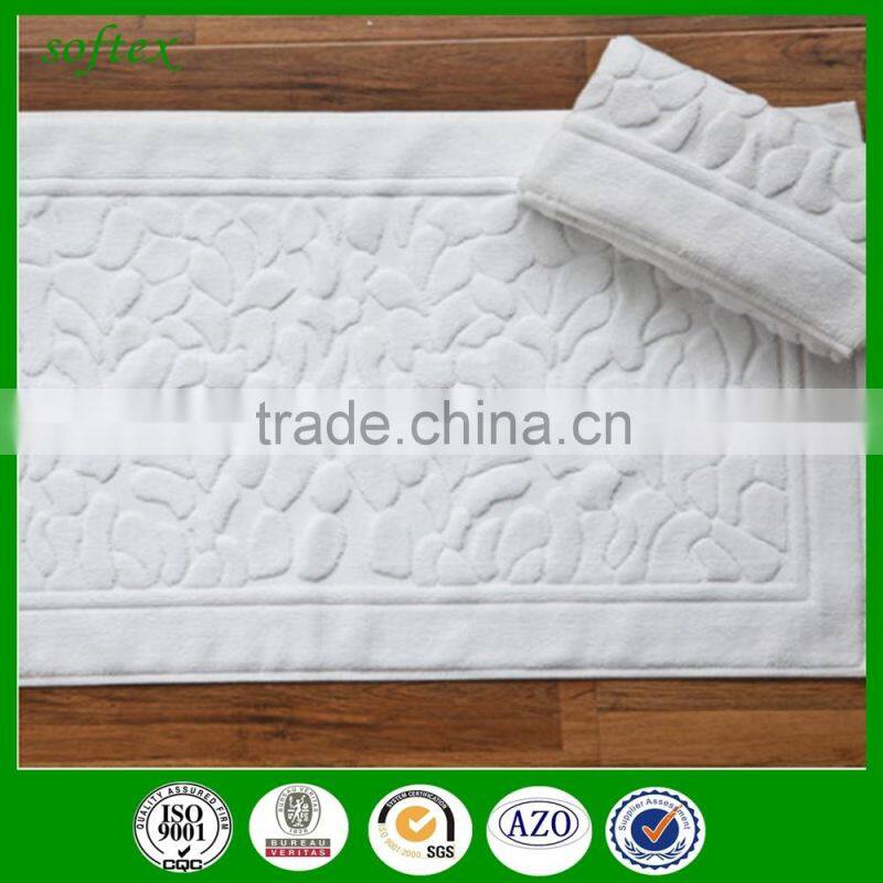 45x65 100 cotton anti-skidding bathroom floor mat towels