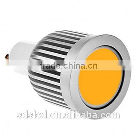 LED spotlight COB led spot light GU10 7W Warm White led spotlight