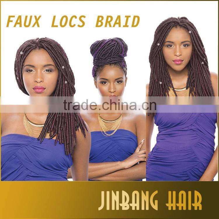 Havana Mambo Twist Crochet Braid Hair Faux Locs Synthetic dreadlocks ombre braids hair extensions