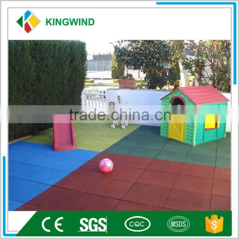 epdm soft surface rubber floor tile /exhibition flooring