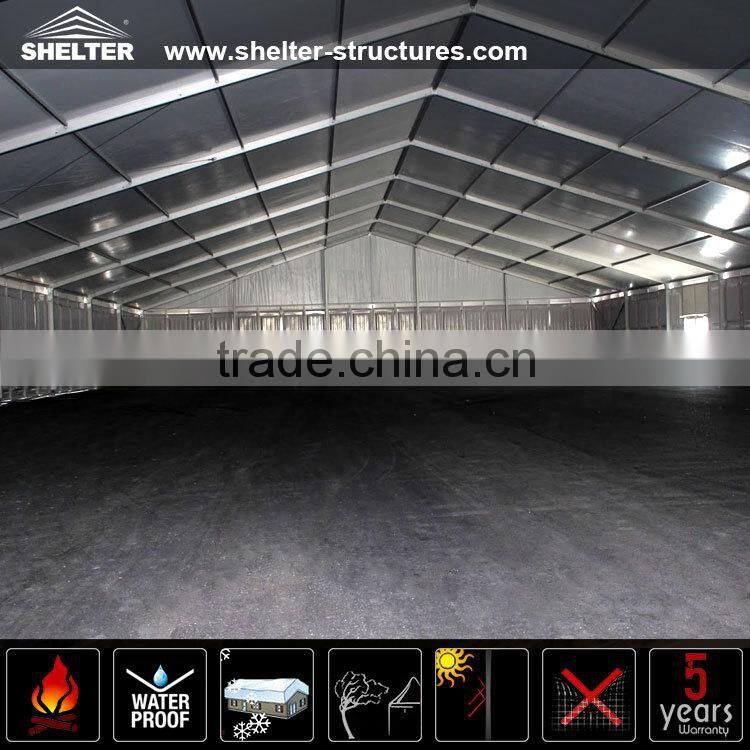 30x50 Aluminum frame permanent outdoor warehouse tent