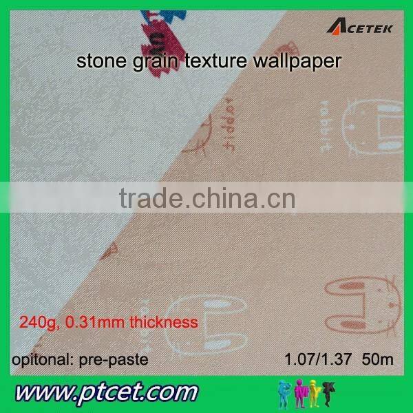 eco-solvent canvas pattern wallpaper