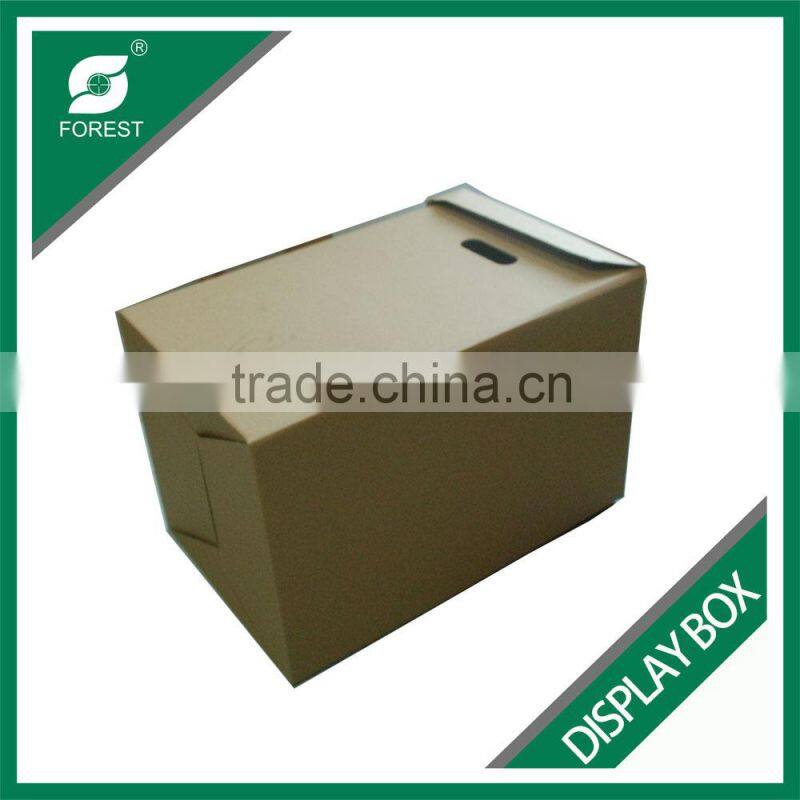 CUSTOM PRINTED APPAREL BOX FLAT PACK DISPLAY PACKING BOX FOR STORAGE