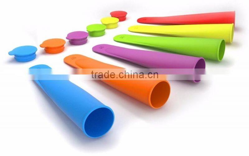 6 Pack Silicone Popsicle Ice Pop Molds popsicle mold Silicone ice lolly mould