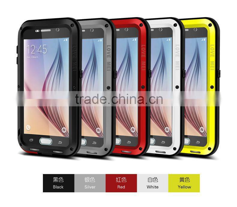 LOVE MEI New Designs Cell Phone Hard Case For Samsung S6