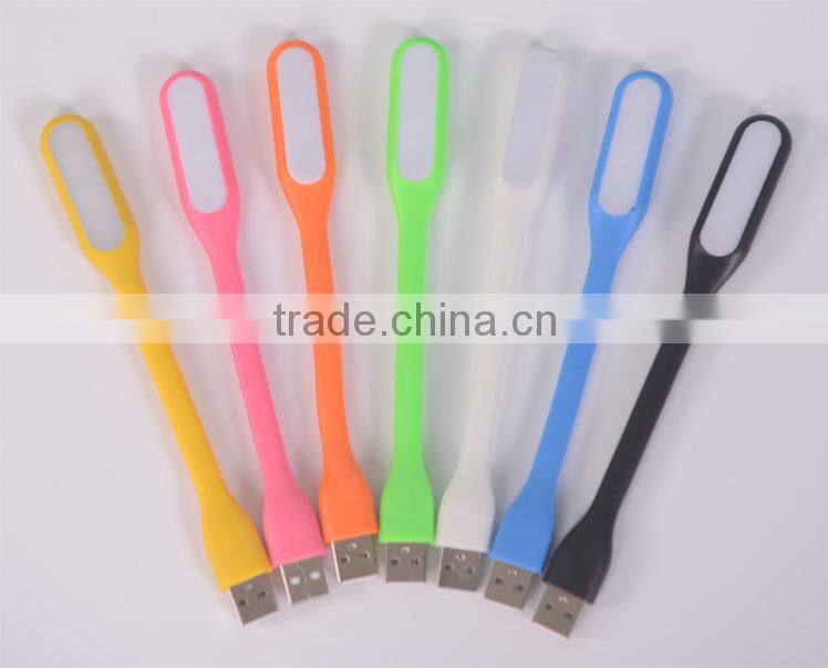 Customized logo printing led usb light, multi color flexible usb led light, wholesale price mini usb light