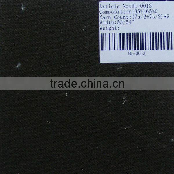 piece dye linen and cotton sofa fabric