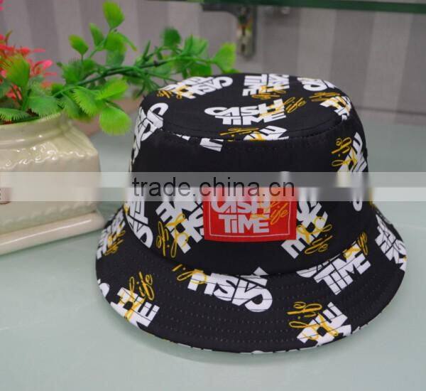 custom wholesale oem high quality design your own logo with woven label italia bucket hat