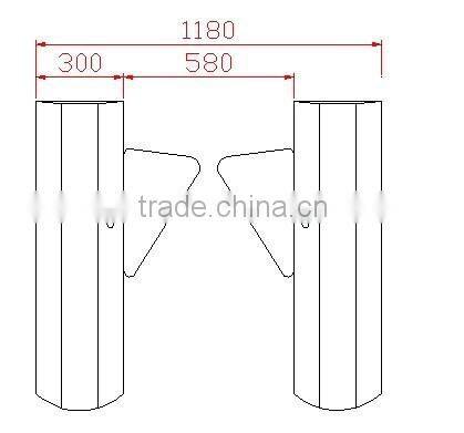 CE Approved 304 Stainless Steel Swing Turnstile,Electronic security entrance turnstile sliding gate