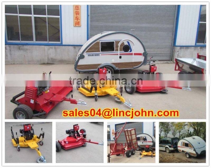 Diesel or gasoline optional top quality atv flail mower