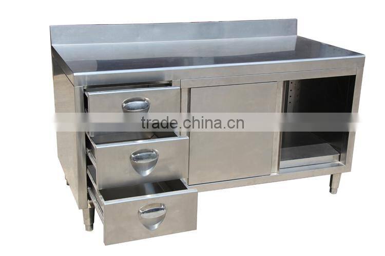 low price kitchen stainless steel cabinets handles modern made in china