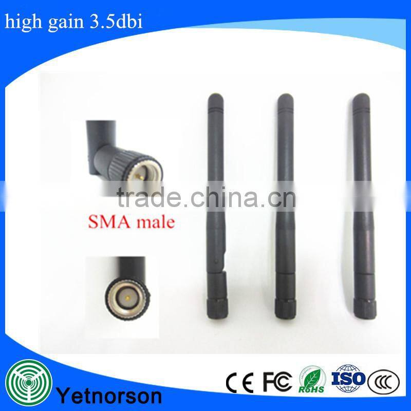 868MHz 3DB SMA Male foldable Angle GSM GPRS Antenna