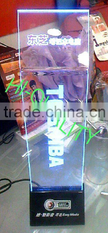 Acrylic sign LED display