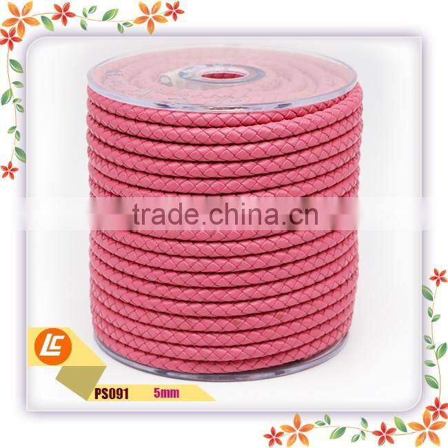 Wholesale Braided Genuine Leather Cord Best Selling 2016