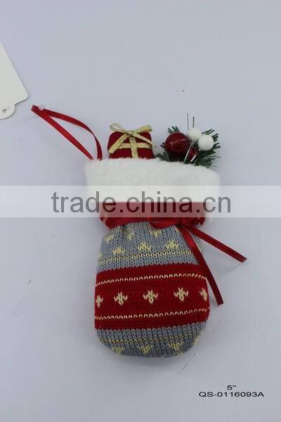 Factory Christmas knitted tree ornament