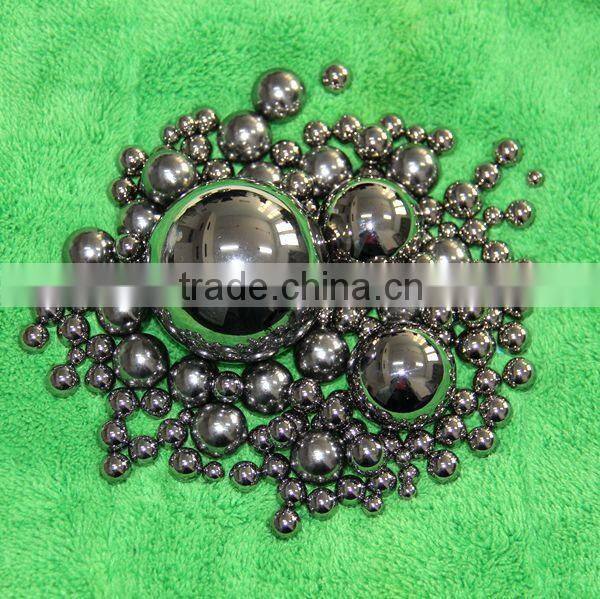 Carbon steel ball with good packing
