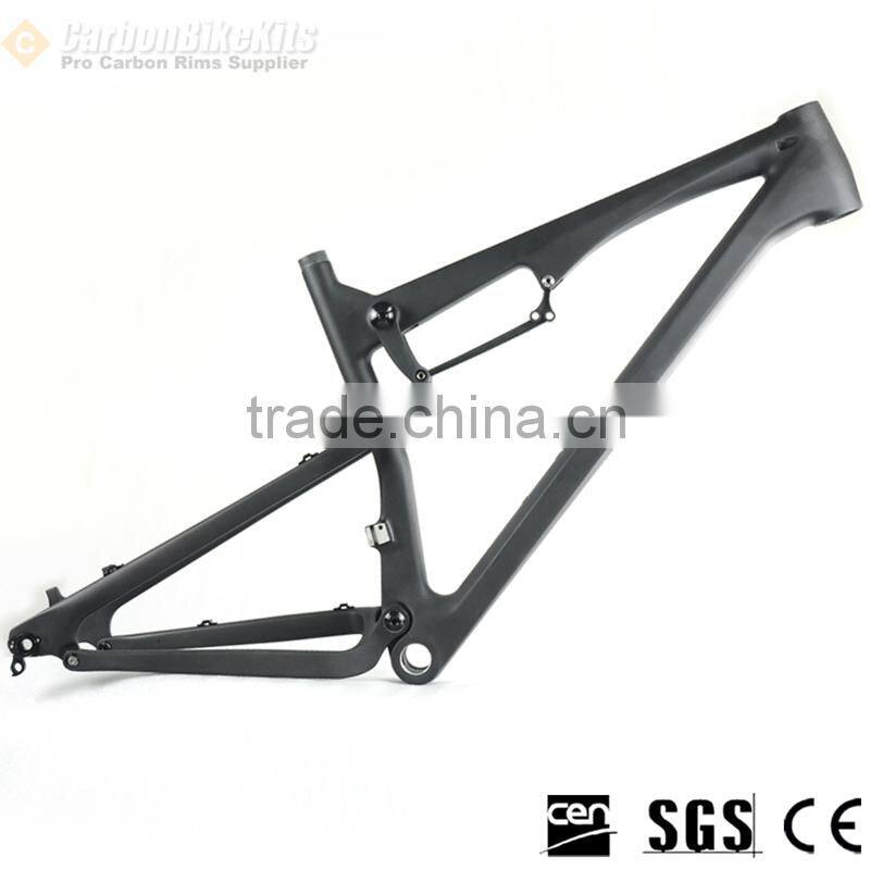 Chinese CarbonBikeKits 29er MTB dual suspension mtb frame CFM035