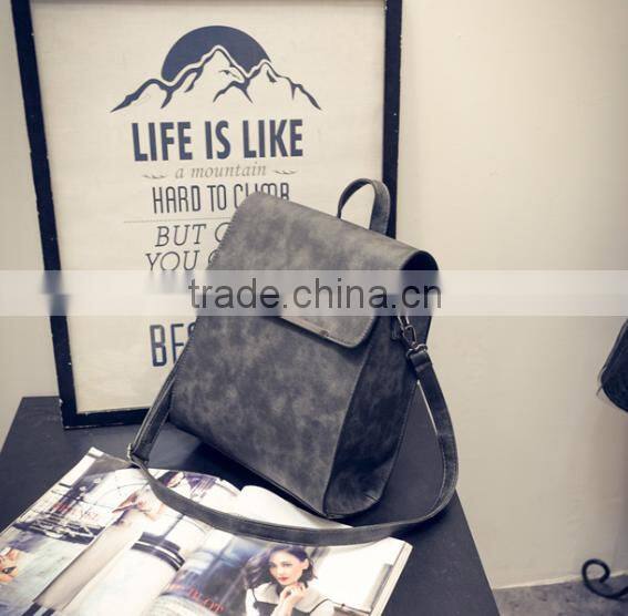 2016 new design backpack fashion quare shoulder bag colorful retro backpack