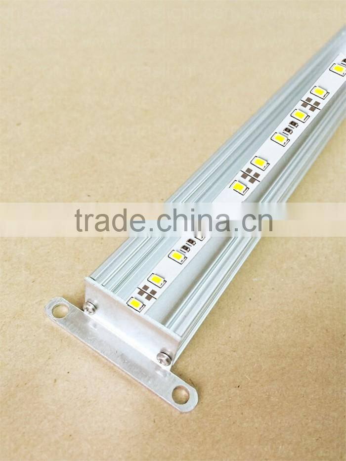 25x18mm Surface Mounted Aluminum LED profile For Glass Shelf Light