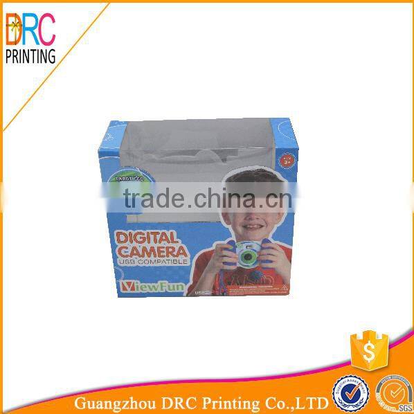 Custom PVC window Coated paper box