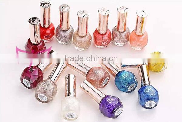2015 new BK crystal sand nail polish