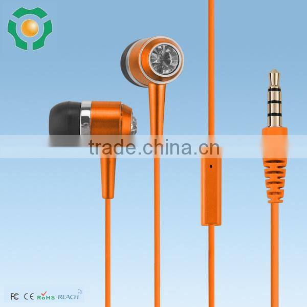 in ear earphone price/rhinestone designs/chinese import sites