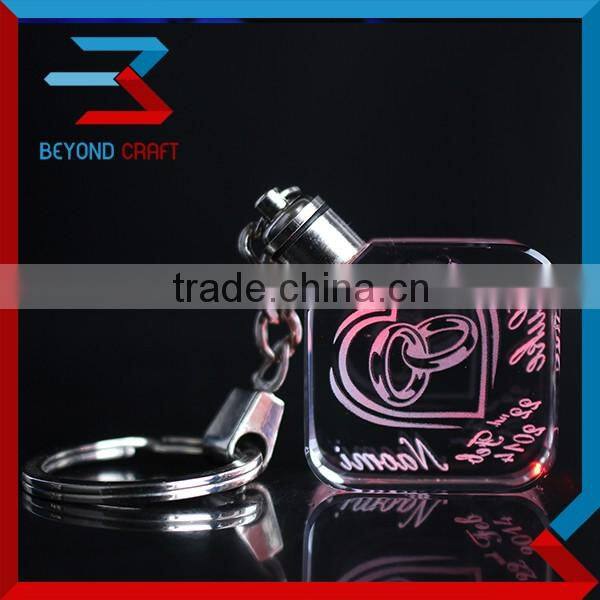 Custom Crystal Heart Clock Wedding Favors and Gifts for Guest