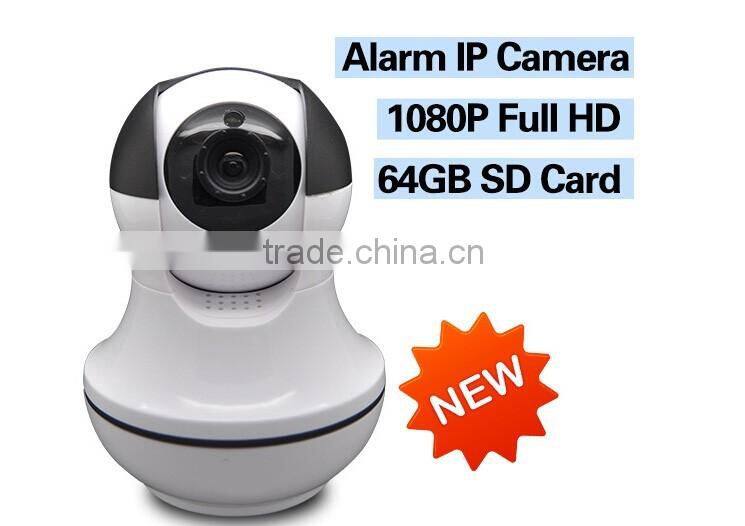 Home 64G Memory Card Wireless IR HD 1080P IP Camera WiFi with Two Way Audio Pan Tilt Zoom