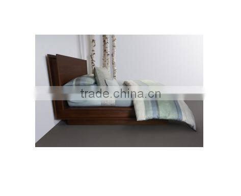 Emerald Stripe Petal Flat Sheet