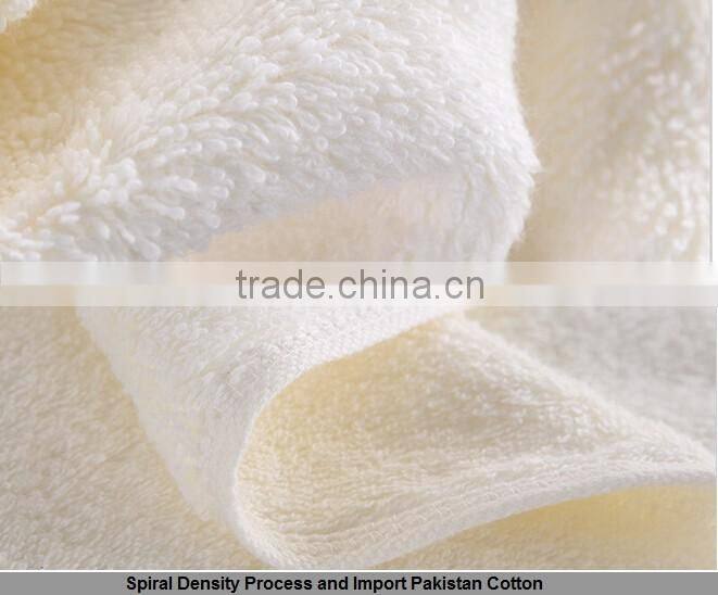 100% Cotton 16s Good Water Absorbent Wholesale White Hotel Spa Towels
