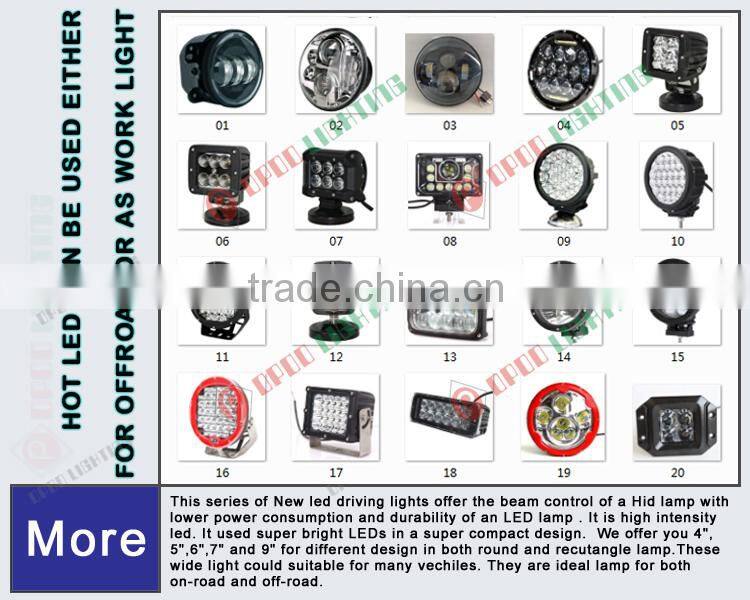 Super bright 320w 9inch 4d led offroad driving light