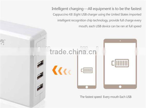 Best selling multi port usb chargers 4 port smart usb chargers with factory price