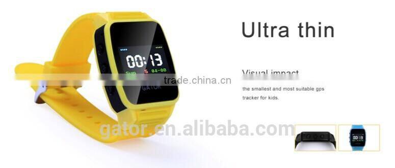 Global Mini GPS Watch Tracker Caref With 4 Days Standby Time