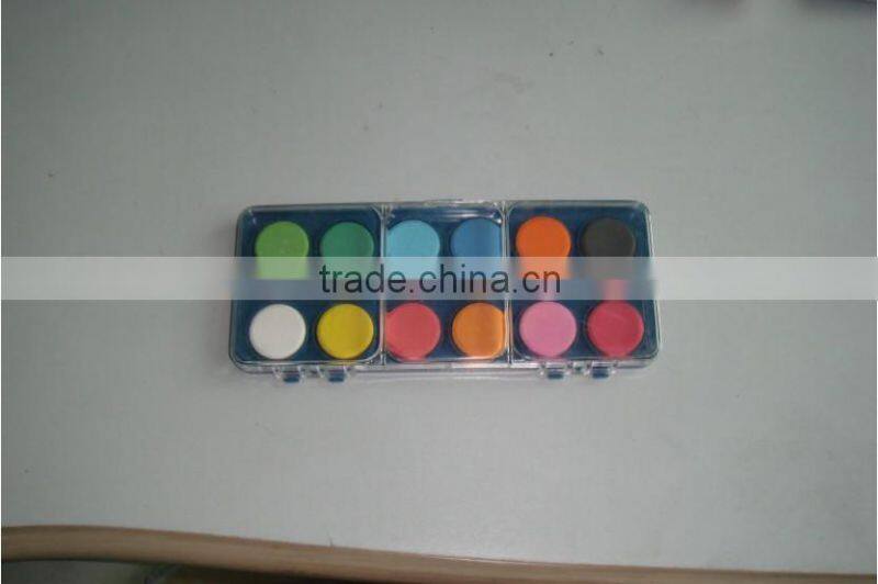 watercolor cakes,Dry Pan Watercolor Paint Cakes 18-Assorted Colors