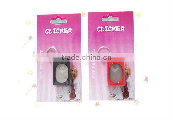 Hotsale funny dog toys plastic training clicker