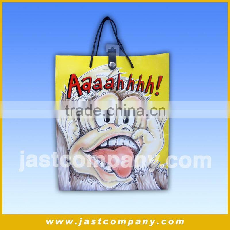 Personalized 4C Printing Eco-friendly Gift Paper Music Bag