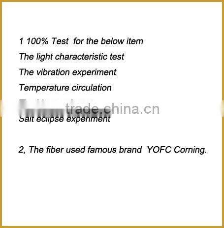 RRU FTTA Armoured outdoor long fiber patch cord