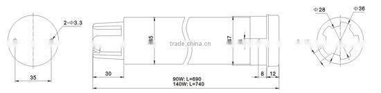 AC 45mm Tubular Window Motor TR200, 7 Years Golden supplier And Trade Assurance Supplier