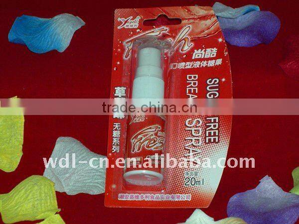 strawberry fresh breath spray