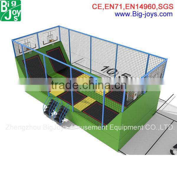 New design OEM rectangular mini trampoline made in China