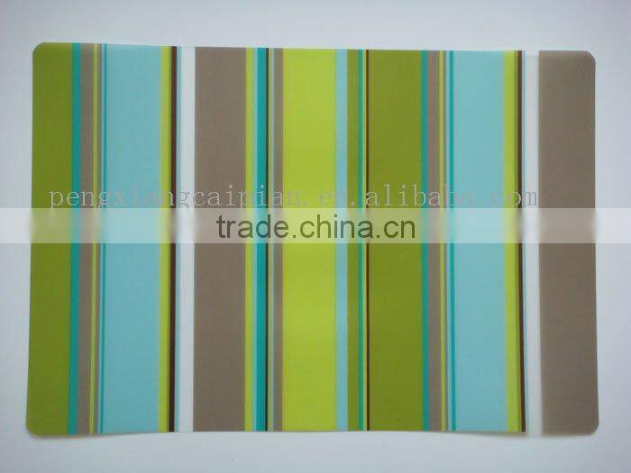 plastic custom printed placemats